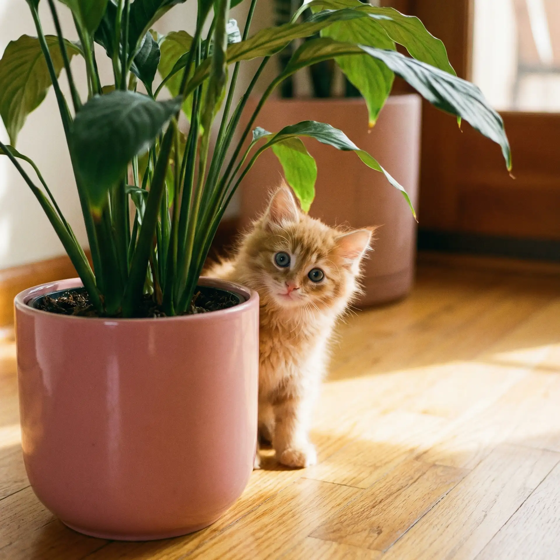 小猫从花盆后探头 - 低配置单机游戏